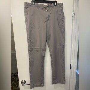 J. Crew Gray Stretch Trousers
